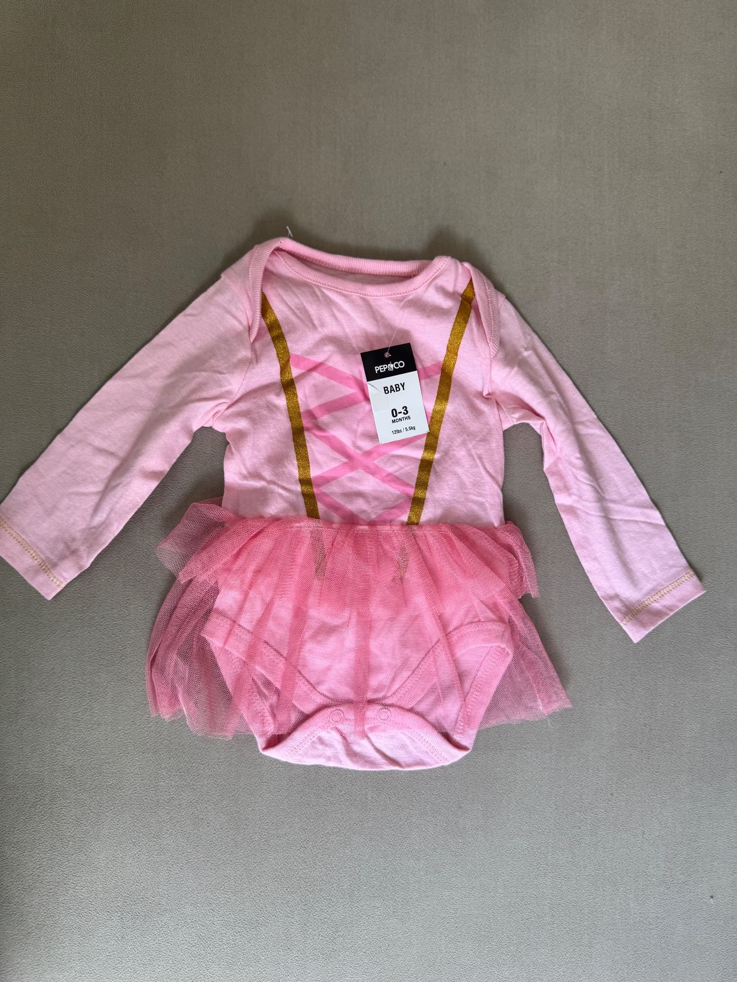 Pepco Ballet onesie